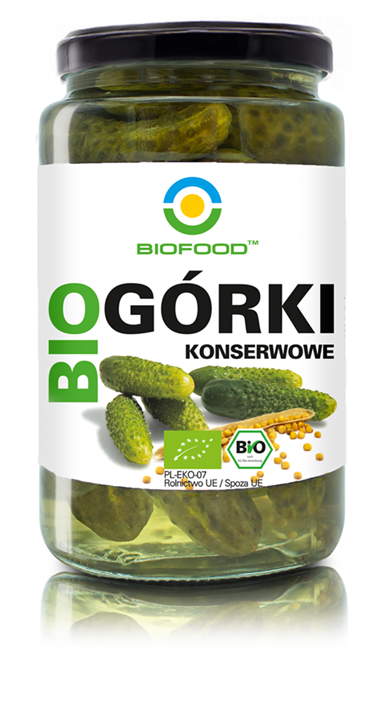 Ogórki konserwowe 0,7 l Bio BioFood