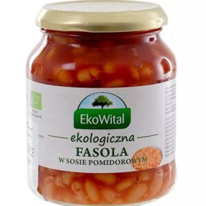 Fasola biała w sosie pomidorowym BIO360G EKOWITAL