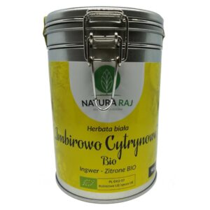Herbata biała „Imbirowo-Cytrynowa” 90 g BIO, NaturaRaj