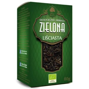 Herbata zielona lisciasta Bio 80 g Z Gór Cejlonu DARY NATURY
