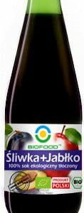 Sok śliwkowo- jabłkowy 0,3 l Bio BioFood