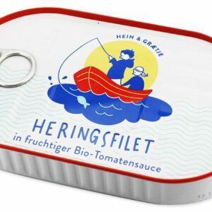 Śledź MSC filety w BIO sosie musztardowokoperkowym 200 g HEIN i GRAETJE (SYWAN)