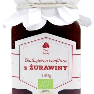 Konfitura z żurawiny BIO 180 gDARY NATURY
