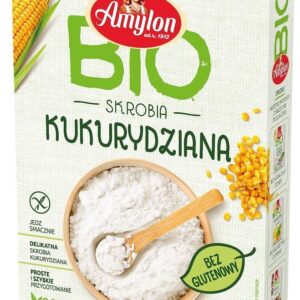 Skrobia kukurydziana bezglutenowa BIO 200 g AMYLON