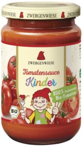 Sos pomidorowy dla dzieci bezglutenowy BIO 340 ml BIO ZWERGENWIESE