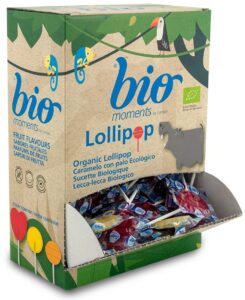Lizak owocowy Serduszko BIO BEZGL. 8,3 g CARAMELOS