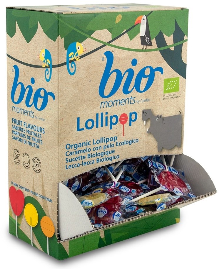 Lizak owocowy Serduszko BIO BEZGL. 8,3 g CARAMELOS