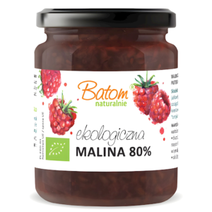 Malina 80% BIO 260 g BATOM