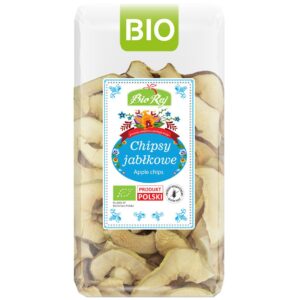 Chipsy jabłkowe bezglutenowe BIO (Polska) 50g - BIO RAJ