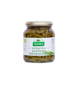 Fasolka szparagowa w zalewie 340g/185 gBio Eko-Wital