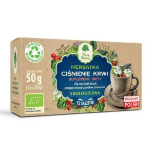 Herbata Ciśnienie krwi BIO 25 x 2 gsuplement diety DARY NATURY