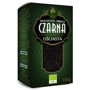 Herbata czarna lisciasta BIO 100 g DARY NATURY