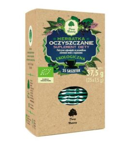 Herbatka Oczyszczanie BIO 25 x 1,5 g suplement diety DARY NATURY