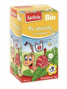 Herbatka dla dzieci - na odporność truskawka BIO (20 x 2g) 40 g APOTHEKE