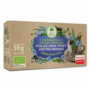 Herbatka polecana przy odtruwaniu BIO 25 x 2 g DARY NATURY
