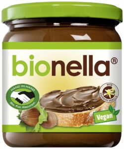 Krem orzechowo -kakaowy bio 400gBionella
