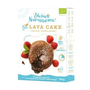Lava Cake fondat czekoladowy BIO bezgl.241 g ZDROWO NAMIESZANE
