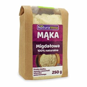Mąka migdałowa bezglutenowa BIO 250 g NATURAVENA