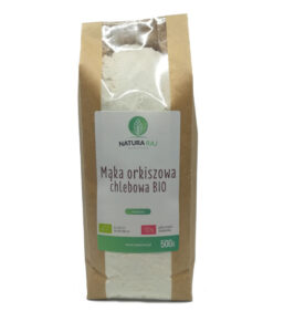 Mąka orkiszowa chlebowa 500 g BioNaturaRaj / op. 7 szt,