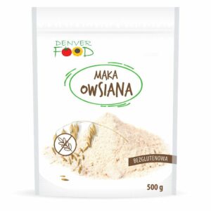 Mąka owsiana bezglutenowa 500g DENVER FOOD