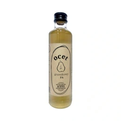 Ocet Gruszkowy Aceto Fruit 250 ml Niefiltrowany, Żywy z Matką Octową