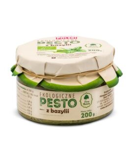 Pesto z bazylii BIO 200g  DARY NATURY