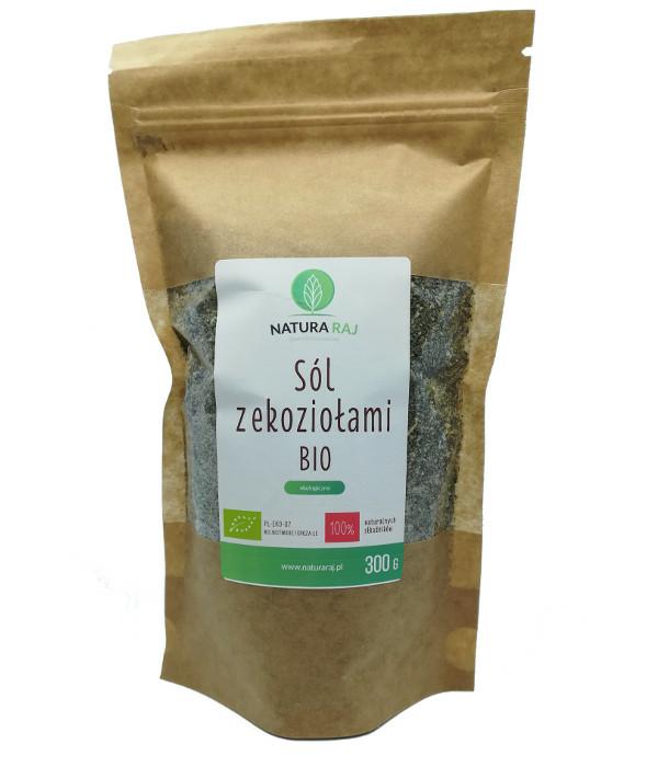 Sól z ekoziołami 300 g Bio NaturaRaj/op. 7 szt.