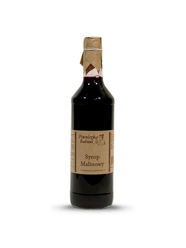 Syrop Malinowy 500 ml Piwniczka Babuni