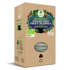 Herbatka polecana przy alergii BIO 50 g (25 x 2 g) DARY NATURY