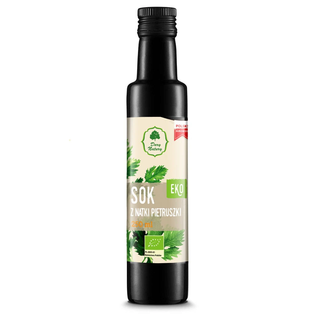 Sok z natki pietruszki BIO 250 ml Dary Natury