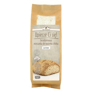 Mieszanka do wypieku chleba jasnego bez cukrów,  bezglut. 440 g PięćPrzemian