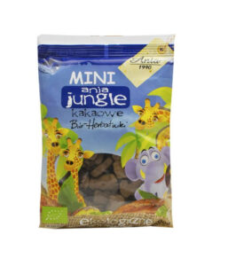 Herbatniki mini jungle kakaowe 100 g Bio Ania,