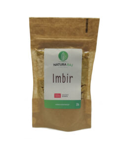 Imbir 20 g NaturaRaj / op 20 szt, Termin przydatności 01.11.2026