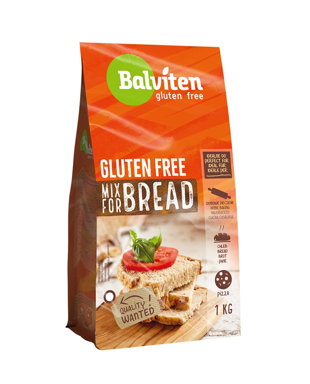 MIX FOR BREAD Mieszanka do wypieku chleba 1kg. Produkt bezglutenowy