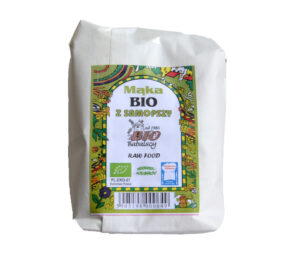 Mąka z samopszy typ 1850 , 0,50 kg Bio,Babalscy