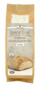 Mieszanka do wypieku chleba jasnego bez cukrów,  bezglut. 440 g PięćPrzemian