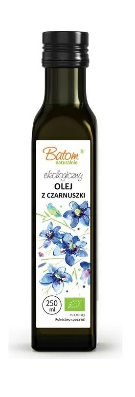Olej z ostropestu plam.tłoczony na zimno 250 ml Bio BATOM,Termin przyd. 31.10.2026
