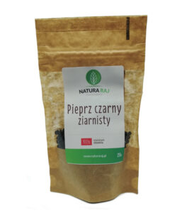 Pieprz czarny ziarnisty 20 g NaturaRaj/op. 20 szt.