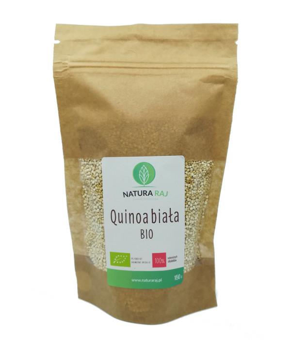 Quinoa biała 150 g Bio NaturaRaj /op. 10 szt., Termin przydatności 22.12.2026