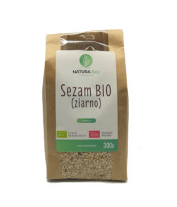Sezam ziarno 300 g Bio NaturaRaj /op. 7 szt., Termin przydatności 31.12.2026